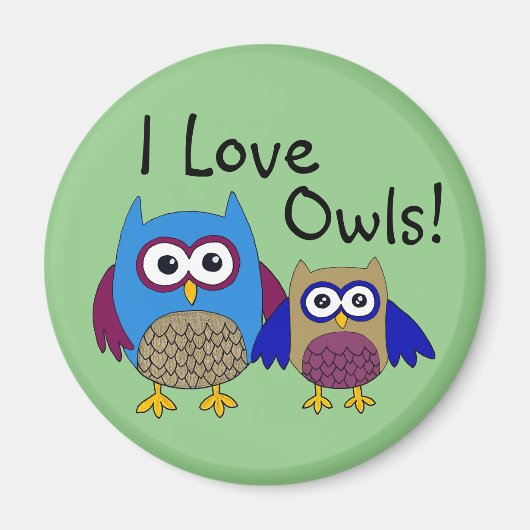 Owls magnet (Voorkant)