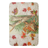 OWLS ONDER DALLEN IN WOODLAND BADMAT (Voorkant Verticaal)