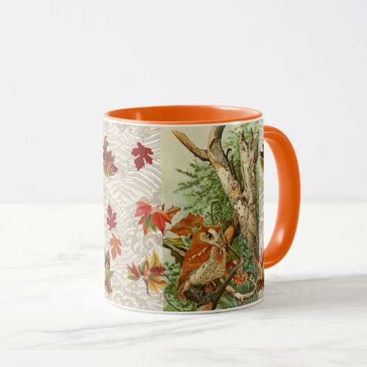 OWLS ONDER DALLEN IN WOODLAND MOK (Voorkant rechts)