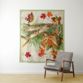 OWLS ONDER DALLEN IN WOODLAND WANDKLEED (In situ)