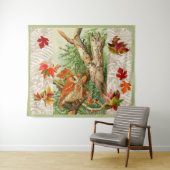 OWLS ONDER DALLEN IN WOODLAND WANDKLEED (In Situ (horizontaal))