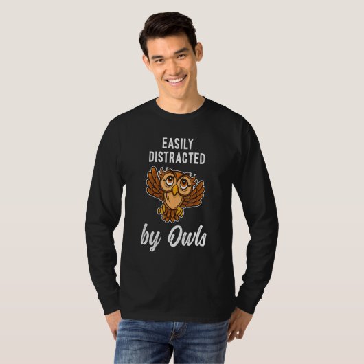 Owls Saying   Owl T-shirt (Voorkant volledig)