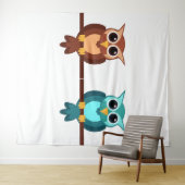 Owls Tapestry Wandkleed (In Situ (horizontaal))