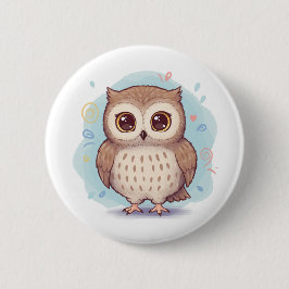 Owls that bring happiness ronde button 5,7 cm