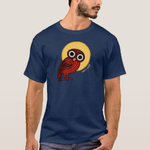 Owl's Well with this Cute Athenian Owl T-shirt