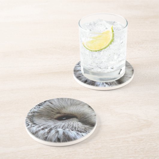 OWLS ZANDSTEEN ONDERZETTER (Zijkant)