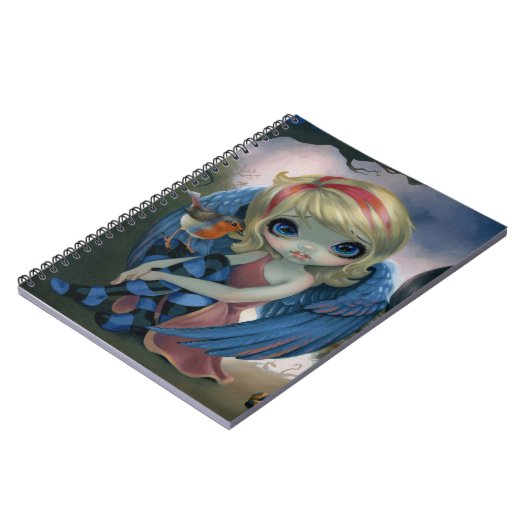 "Owlyn and Robyn"-laptop Notitieboek (Linkerzijde)