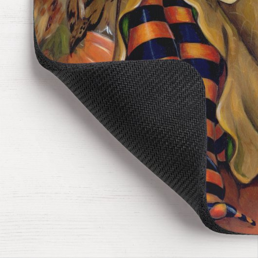 "Owlyn in Autumn" Mousepad Muismat (Hoek)