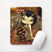 "Owlyn in Autumn" Mousepad Muismat (Met muis)