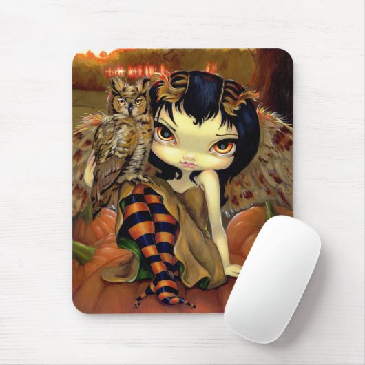 "Owlyn in Autumn" Mousepad Muismat (Met muis)