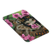 "Owlyn in de lente" Flex Magnet Magneet (Rechterzijde)