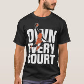 Own Every Court Sports Mixed T-shirt (Voorkant)