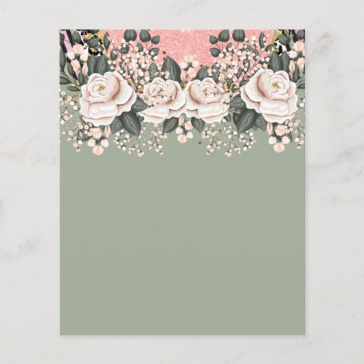 OWN Girly Party-evenement op huwelijksdag Flyer (Voorkant)