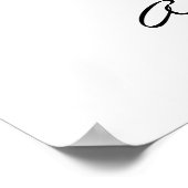 " OWN QUOTE Forest Bossen Rustic Woodland Poster (Hoek)