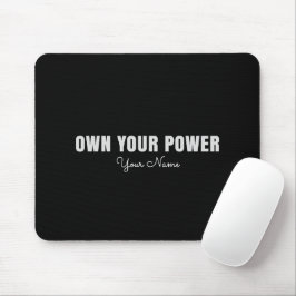 Own Your Power Personalized Mouse Pad – Feminine C Muismat