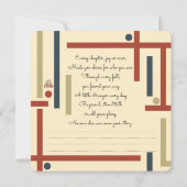 Own Your Story – Inspirational Typography Design Feestdagenkaart (Achterkant)