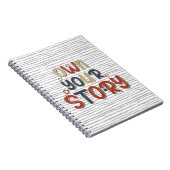 Own Your Story – Inspirational Typography Design Notitieboek (Rechterzijde)