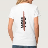 Own Your Story Shirt – Bold Motivational Quote (Achterkant)