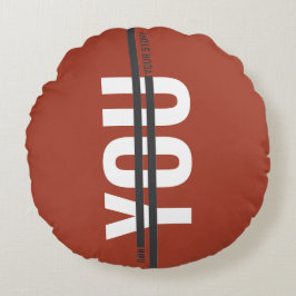 Own Your Story Shirt – Bold Motivational Quote Rond Kussen