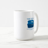 Own Your Weird - Bold Grunge Typography Koffiemok (Voorkant rechts)