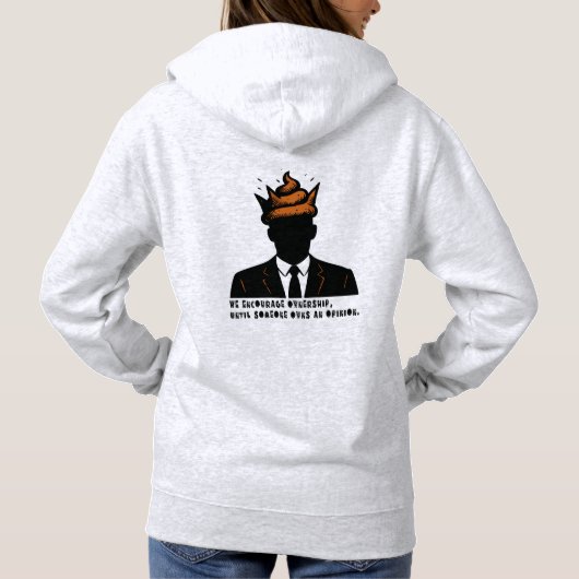 Ownership? Nah! Hoodie (Achterkant)