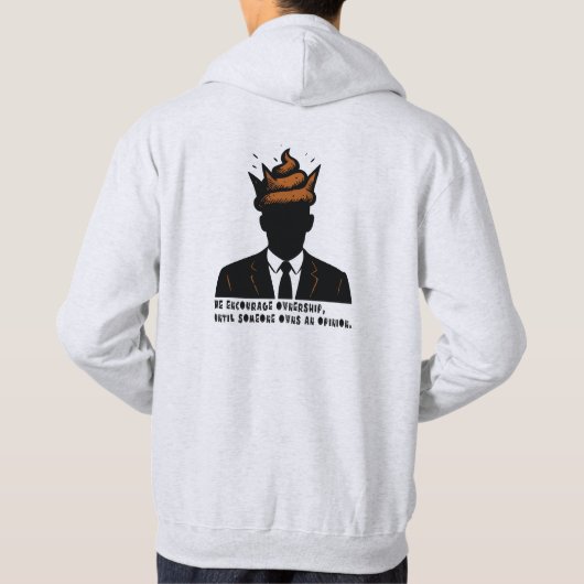 Ownership? Nah! Hoodie (Achterkant)
