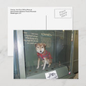 Owney National Post Kantoor Museum Mascot Briefkaart (Voorkant / Achterkant)