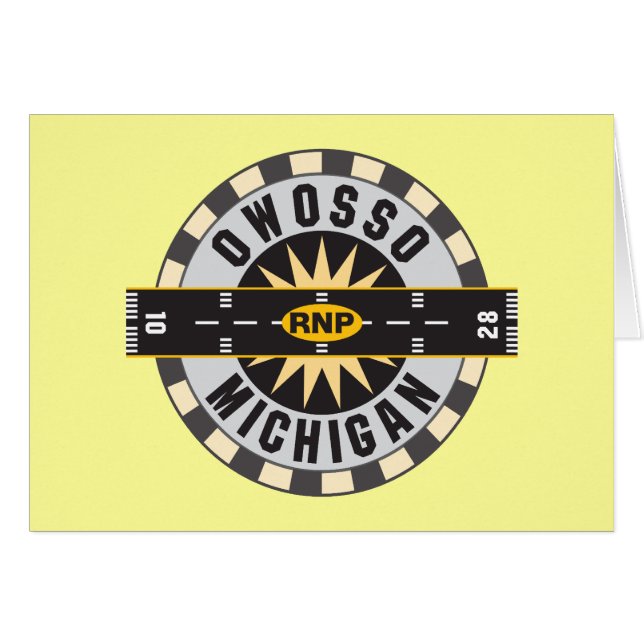 Owosso, MI RNP luchthaven (Voorkant Horizontaal)