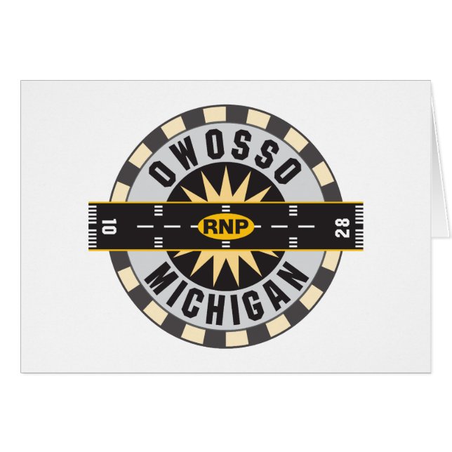 Owosso, MI RNP luchthaven (Voorkant Horizontaal)