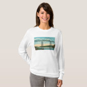 OWR & N Bridge SceneSnake River, ID T-shirt (Voorkant volledig)