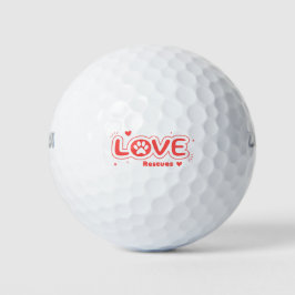 OWRAssist Love Redt Golfballen