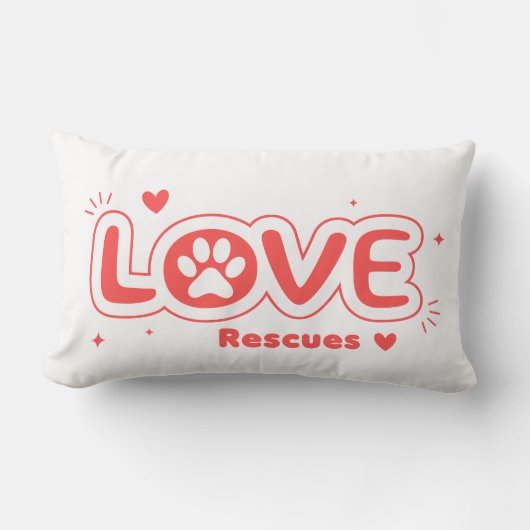 OWRAssist Love Redt Kussen (Voorkant)