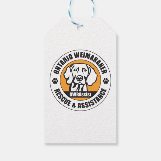 OWRAssist Love Rescues Cadeaulabel (Achterkant)