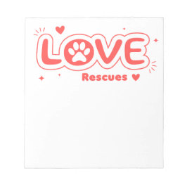 OWRAssist Love Rescues Notitieblok