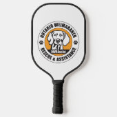 OWRAssist Love Rescues Pickleball Paddle (Achterkant)