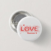 OWRAssist Love Rescues Ronde Button 3,2 Cm (Voorkant /achterkant)