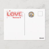 OWRAssit Love Rescues Briefkaart (Achterkant)