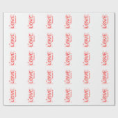 OWRAssit Love Rescues Cadeaupapier (Vlak)