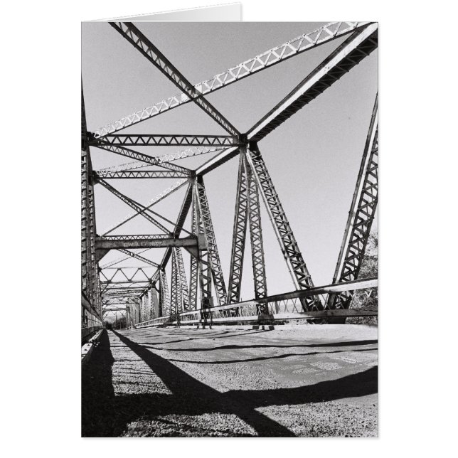 Owsley Bridge in Hagerman, Idaho, Verenigde Staten (Voorkant)