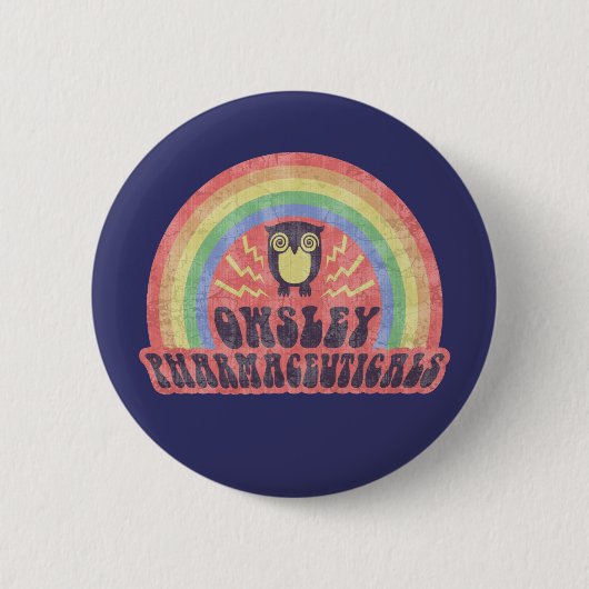 Owsley Pharmaceuticals Ronde Button 5,7 Cm (Voorkant)