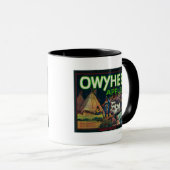 Owyhee Apple Crate LabelNampa, ID Mok (Voorkant rechts)