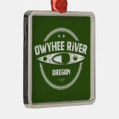 Owyhee River, Oregon Metalen Ornament (Rechts)