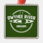 Owyhee River, Oregon Metalen Ornament (Voorkant)
