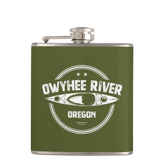 Owyhee rivier, Oregon Heupfles (Voorkant)