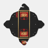 Ox Chinees aangepast jaar Zodiac Birthday TOFB1 Bedankdoosjes (Uitgevouwen)