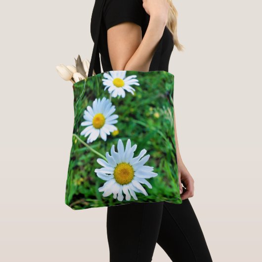 Ox-Eye Daisy All-over-Print Bag Tote Bag (Dichtbij)