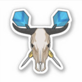 Ox in Darts met Dart Sticker (Voorkant)