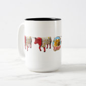 "Ox in Pajamas" 15 oz mok (Voorkant links)