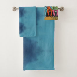 Ox Koe Boerderij Aangekleed Bad Handdoek