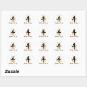 Ox Symbool Geschenken Ronde Sticker (Vel)